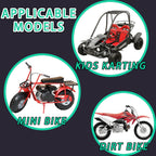 #420 Chain Master Link Carbon Steel Heavy Duty for 50cc 70cc 90cc 110cc 125cc Dirt Bike Quad Buggy Mini Bike Pit ATV Scooter 8pcs