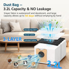 C10 Accessories for eufy C10 Robot Vacuum, 22 Pack Replacement Parts Include: 2* Main Rolling Brush, 6* Washable Filter, 6* Side Brush, 6* Dust Bag, 2* Cleaning Tool