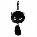 AI Cat Companion Robot - Interactive Emotional Support Pet with 40+ Languages Voice Cloning Long-term Memory - Touch Sensitive Smart Toy for Kids Adults - Black Cat