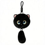 AI Cat Companion Robot - Interactive Emotional Support Pet with 40+ Languages Voice Cloning Long-term Memory - Touch Sensitive Smart Toy for Kids Adults - Black Cat