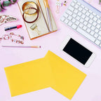 Kraft Bubble Mailers 4x8 Inch 50 Pcs,Small Self-Sealing Mail Shipping Bags,Yellow Padded Envelopes #000