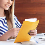 Kraft Bubble Mailers 4x8 Inch 50 Pcs,Small Self-Sealing Mail Shipping Bags,Yellow Padded Envelopes #000