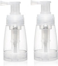 2PCS Powder Spray Bottle, 180ml Portable Powder Dispenser with Converging Nozzle, Powder Container Even Dispensing Powder Spray for Baby Powder, Body Powder and Even Edible Glitter