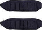 Beer Belt, Holds 6 Cans Beer Portable Bottle Waist Beer Belts for Beer Drinks Soda Can Bottles Beverage for Ouddoor Mountaineering,Camping,Hiking,Outdoor Party,Picnics etc. (Black 2pcs)