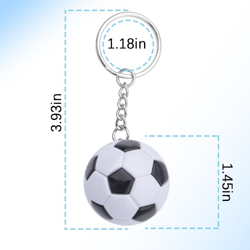Basketball Soccer Keychain Gifts for Coach Baseball Keyring Accessories for Men Women Party Favors for Women Men