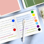 1000 PCS Color Coding Sticker, 1/2 inch Round Circle Dot Sticker Labels for Small Business, School, Office, Home (Red)