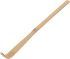 Bamboo Matcha Scoop - Traditional Chashaku Tea Spoon for Tea Ceremony - Elegant White Design - Tea Accessories - 18cm Size