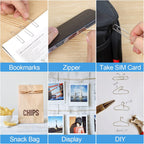 280 Pcs Large Paper Clips, 2 Inch Jumbo Silver Paperclips, Stainless Steel Paperclips Office for Teacher Supplies School - IN