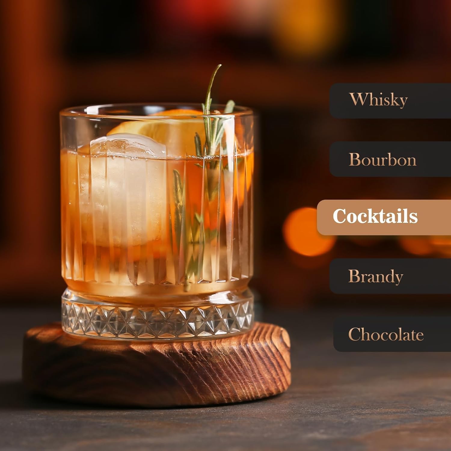 Whiskey Ice Cubes Mold 2 Pack - Round Cube & Ball Maker Set with Storage Bin, Trays Lid, Tongs for Bourbon Cocktails, Gifts Lover