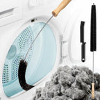 Dryer Vent Cleaner Kit - Household Cleaning Supplies, Lint Brush, Refrigerator Long Coil Flexible Remover, Removing Dust and Pet Hair 28
