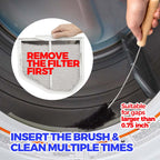 Dryer Vent Cleaner Kit - Household Cleaning Supplies, Lint Brush, Refrigerator Long Coil Flexible Remover, Removing Dust and Pet Hair 28