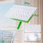 Dry Mop Pads or Swier Sweep and Mop, Heavy Duty Pet Dry Sweeper Reills, Sweeping Cloths or Cleaning Hardwood loor Dust and Hair, Disposable, Unscented, 30 Count