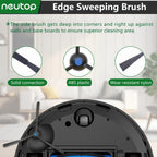 Replacement Parts Compatible with Ecovacs Deebot N30 Omni, N30 Pro Omni, Robot Vacuum Accessories 1 Roller 4 ilter 4 Side Brush 4 Mop Pad 4 Dust Bag