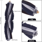 Replacement Parts Compatible with Ecovacs Deebot X1 Plus/Turbo/Omni, T10 Plus/Omni, Robot Vacuum Accessories 1 Roller 4 ilter Sets 6 Side Brushes.