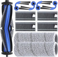Replacement Parts Compatible with Ecovacs Deebot X11 OmniCyclone, Robot Vacuum Accessories with 1 Main Brush 2 Mopping Roller 4 ilter 4 Side Brush