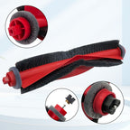 Replacement Parts or  Q10 S5, Q10 X5, Q10 S5+, Q10 X5+ Robot Vacuum Cleaner Accessories, 1 Main Brush, 4 Side Brushes, 4 ilters, 1 Cleaning Tool, 1 Screwdriver