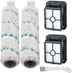 Brush ilter Replacement Parts or Bissell CrossWave HydroSteam 35151 35152 3513 3518 or CrossWave Max 2554 2590 2593 2596 Vacuum, 2 Pack 2788 Pet Brushes 2 Pack 2787 Multi-Surace Brushes 4 P