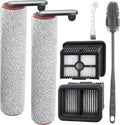 H12 Pro Roller Brush Replacement and HEPA ilter or Dreame H12 Pro, H12 Dual, G10 Pro Cordless Wet Dry Vacuum Cleaner, 2 Brush Rollers, 2 HEPA ilters, 1 Water Tank Brush, 1 Cleaning Brush