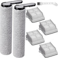 6 Pack 25 Roller Brushes and HEPA ilters Replacement Parts, Compatible with  25/25 ACE/25 ALT/25 LT/25 RT/25 GT/25 BX/25 Combo/25 ACE Combo Cordless Wet Dry Vacuum Cleaner