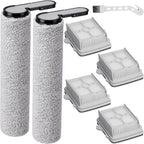 6 Pack 25 Roller Brushes and HEPA ilters Replacement Parts, Compatible with  25/25 ACE/25 ALT/25 LT/25 RT/25 GT/25 BX/25 Combo/25 ACE Combo Cordless Wet Dry Vacuum Cleaner