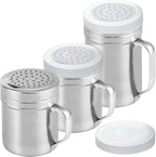[10oz + 10oz + 14oz] Stainless Steel Dredge Shaker Bundle - by