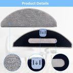 Replacement Parts Accessories or iRobot Roomba Combo i5, i5+, j5, j5+ Robot Vacuum Cleaner, 1 Set o Roller Brush & 4 ilters & 4 Mop Pads & 4 Vacuum Bags & 4 Side Brushes