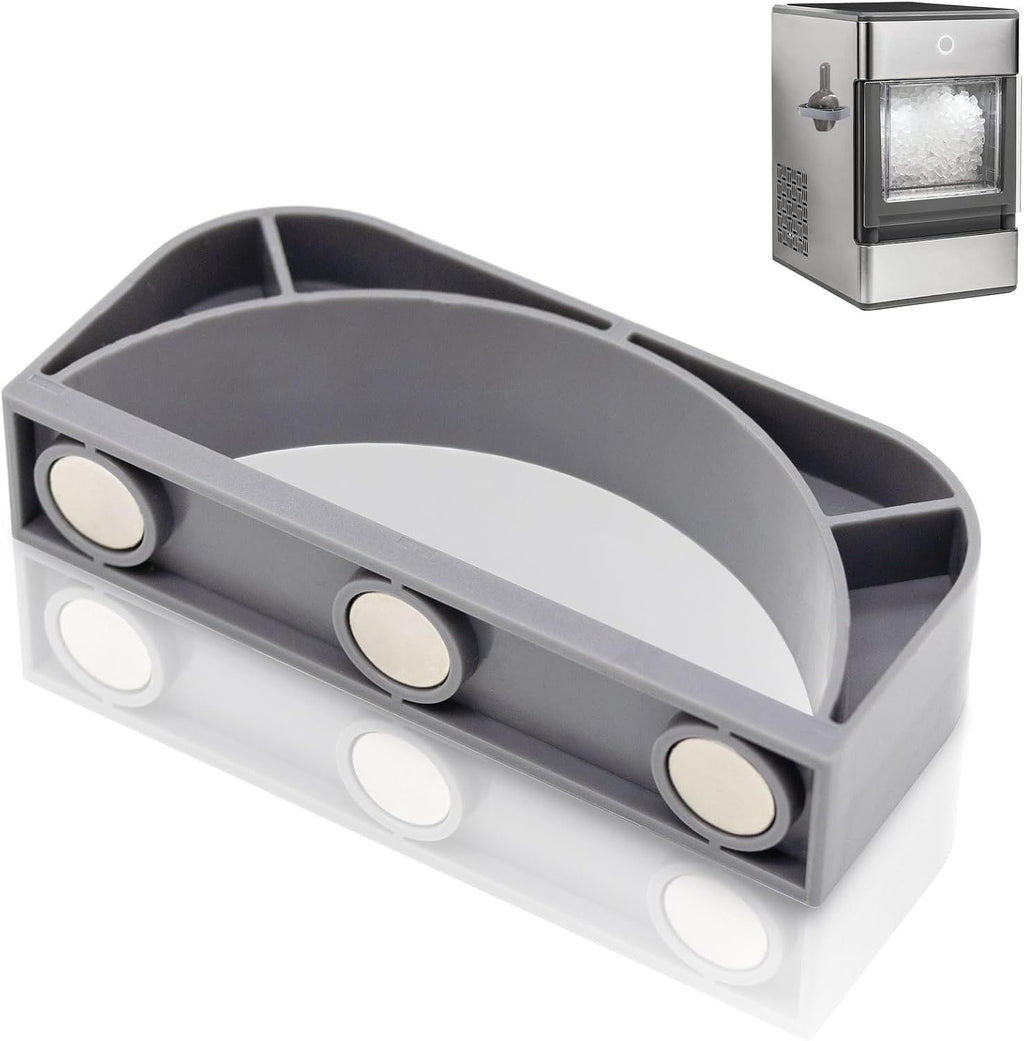 Magnetic Ice Scoop Holder for Ice Machine Ice Maker Scooper Accessory Compatible with Ge Opal Nugget ice Maker 1.0 & 2.0 (Ice Scoop not Included)