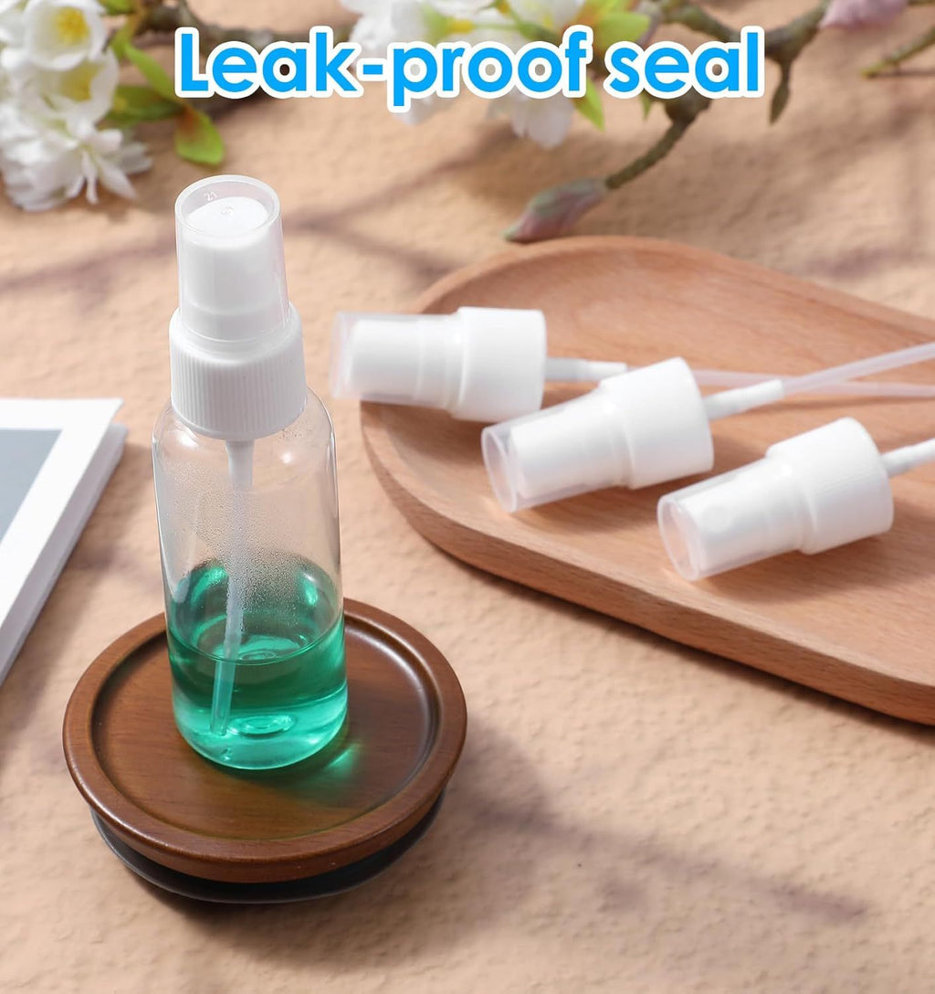 8 Pcs Spray Cap for Glycolic Acid, Spray Tops for Toner Bottles (White)