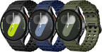 Sport Band for Samsung Galaxy Watch 7 6 5 4 Watch 6 4 Classic Watch 5 Pro | 20mm No Gap Bands for Samsung Watch Band, Soft Durable Silicone Strap for Galaxy Watch 7 Band Men, Breathable, Waterproof