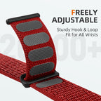 Nylon Sport Loop Compatible with Apple Watch Band 40mm 41mm 42mm 44mm 45mm 46mm 49mm, Soft Breathable Braided Wristband for iWatch Band for Women Men Series 11 10 9 8 7 6 5 4 3 2 1 SE Ultra