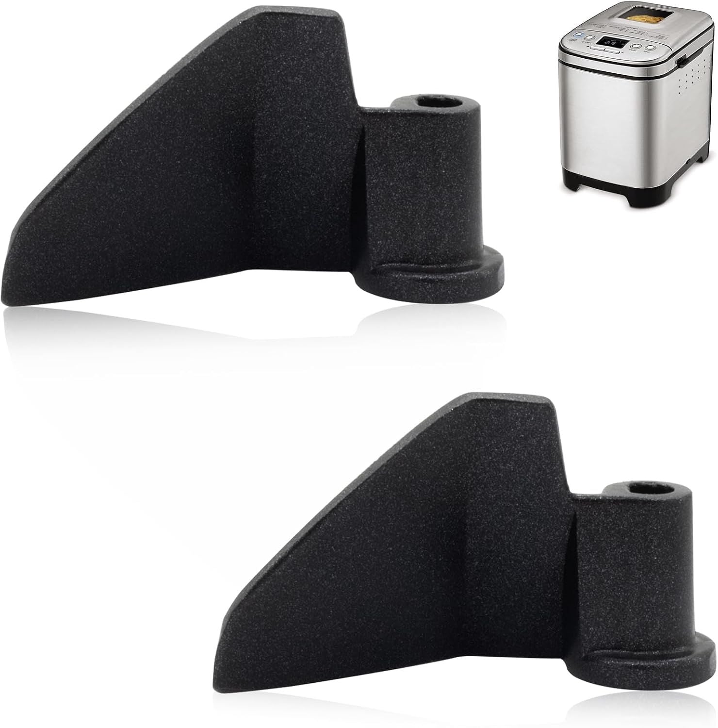 2 Pack CBK-110KP Kneading Paddle, Bread Machine Paddle Replacement Compatible with Cuisinart Bread Maker Machine, Fits Model CBK-110 & CBK-110P1 Bread Machine