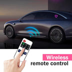 Car LED Ambient Light, Heart-Shaped Neon Window Light with Suction Cup, IP65 Waterproof 5 Modes Night Lighting Decoration, Romantic Mood Interior Accessory for Cigarette Lighter Socket (Pink)