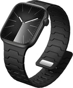 Sport Magnetic Band Compatible with Apple Watch Bands Men 44mm 45mm 46mm 42mm 49mm, Waterproof Silicone Strong Magnet Replacement Strap for iWatch Ultra 3 2 1 Series 11 10 9 8 7 6 5 4 3 2 1 SE