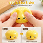 Fidget Squishy Stress Relief Toy 9-Grid Blind Box - Mystery Dumpling Squishy Calendar - Adult Decompression Squeeze Toy - GJ862-007