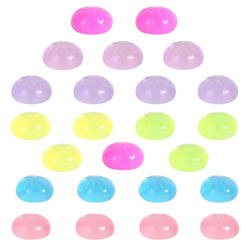 Adult Squishy Stress Relief Toy 24-Day Countdown Surprise Set - Mystery Dumpling Squeeze Calendar Gift Box - Decompression Toy - GJ876-013