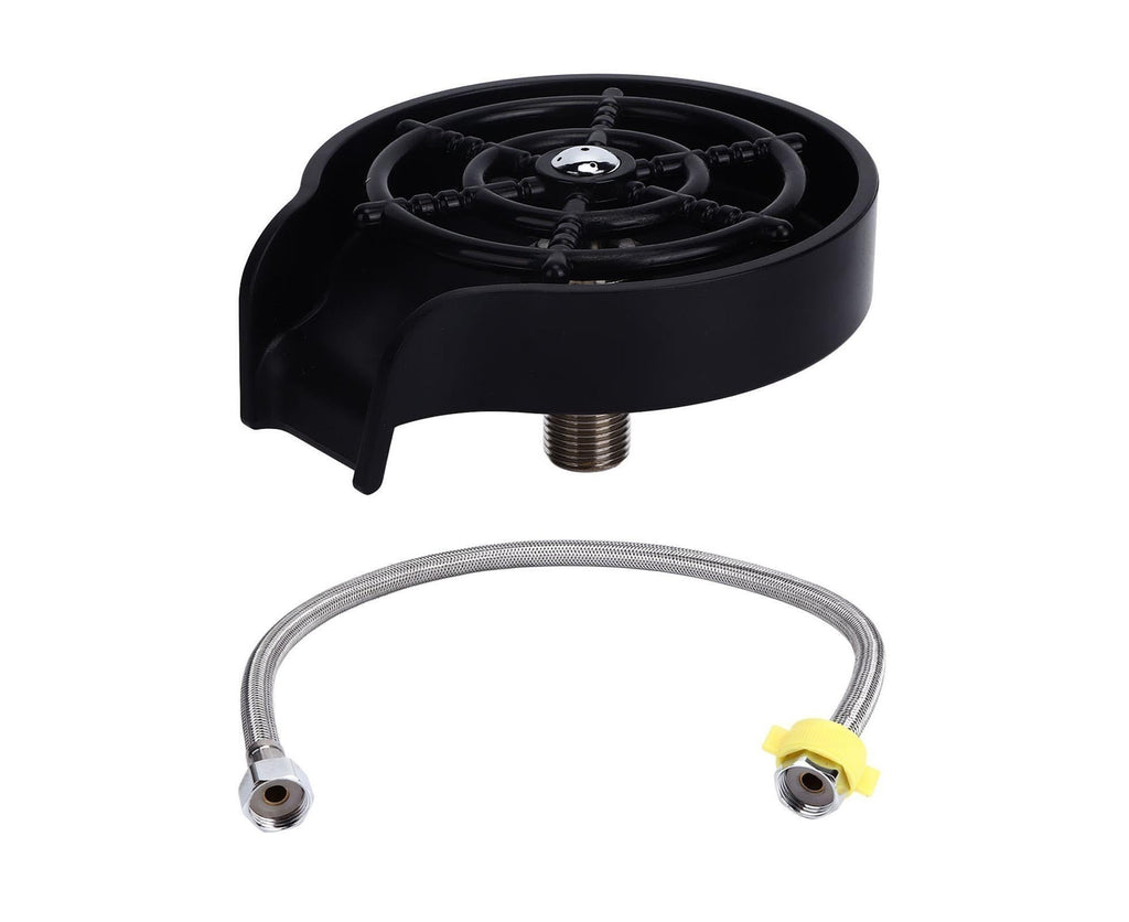Cup Washer for Club Bar Home Kitchen G1/2 Interface Quick Cleaning Detachable Wash Basin Press Glass Rinser