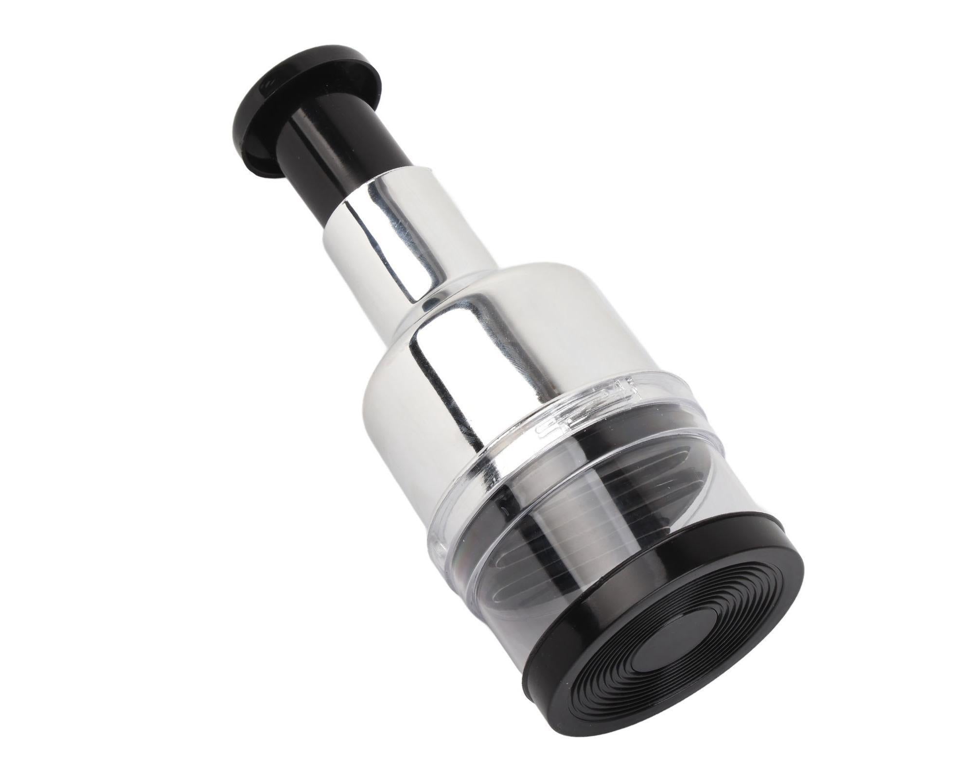 Onion Press Chopper Hand Vegetable Chopper Stainless Steel Manual Food Chopper for Kitchen