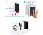 4PCS Babies Handprint and Footprint,Babies Imprint Kit for babies 0-6 Months