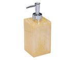 500ml Empty Hand Sanitizer Bottle Refillable Versatile Resin Marbling Press Lotion Dispenser for Bathroom
