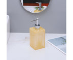 500ml Empty Hand Sanitizer Bottle Refillable Versatile Resin Marbling Press Lotion Dispenser for Bathroom