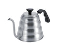 Stainless Steel Coffee Tea Pot, Drip Kettle with Gooseneck & Built-in Thermometer, 1.2L