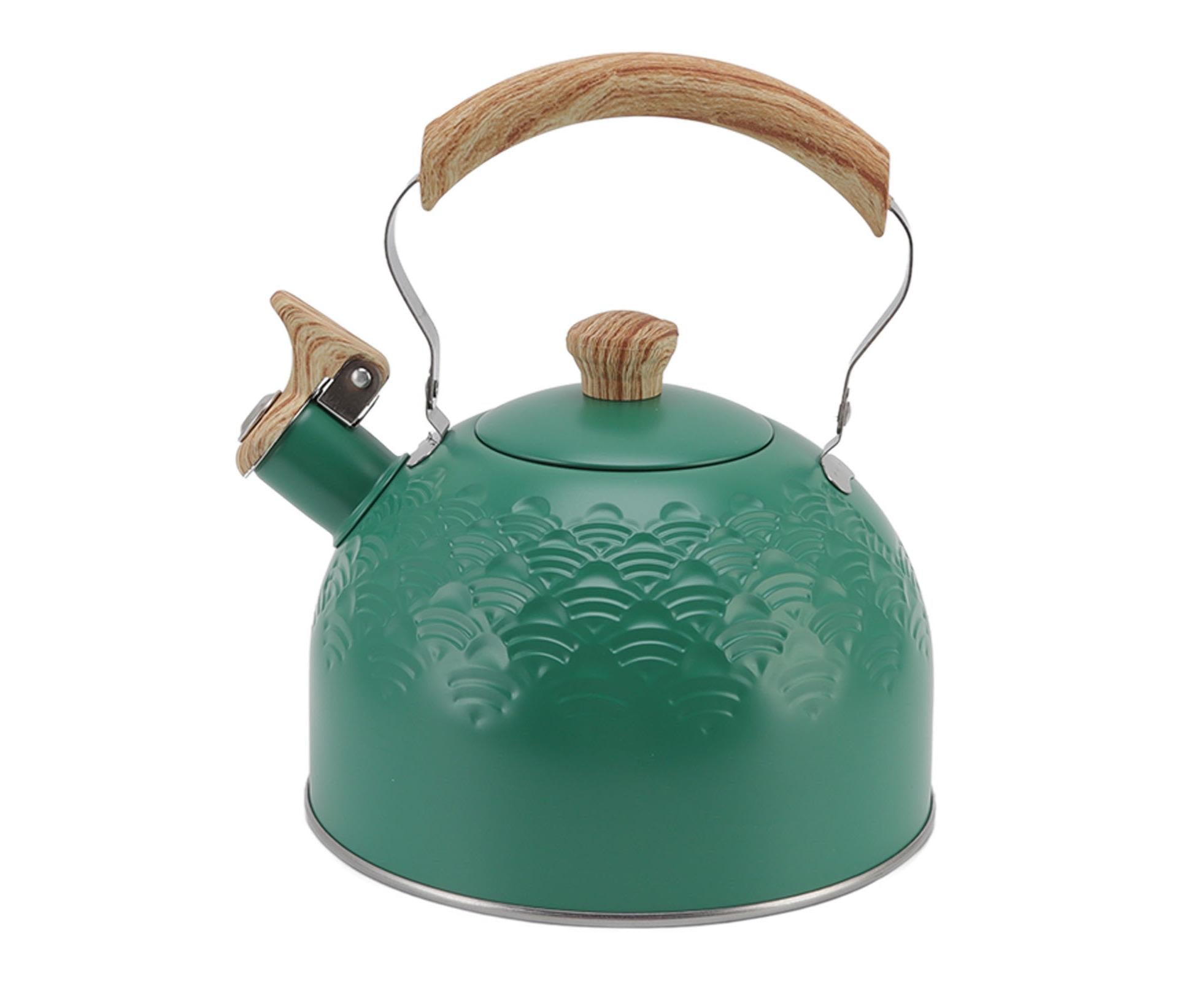 Whistling Kettle, 2.5L Capacity, Stainless Steel Stovetop Teapot for Boiling Water
