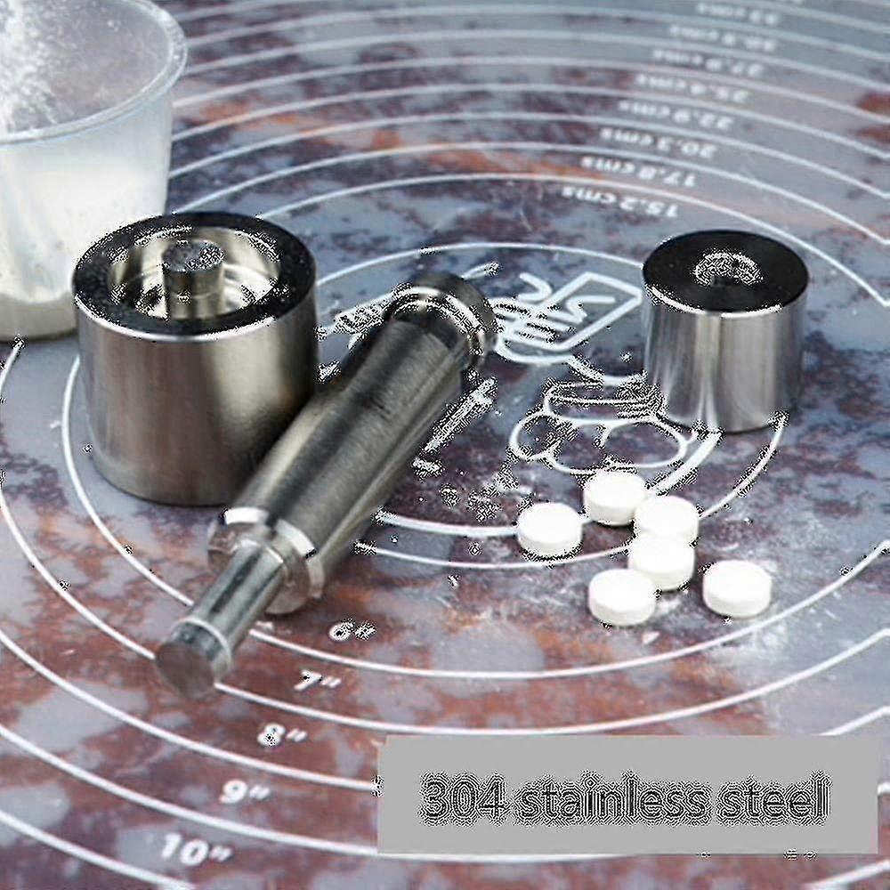 Manual Tablet Press Machine - Pill & Sugar Tablet Maker