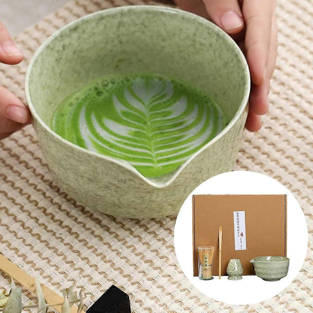 Perfect Bamboo Matcha Whisk Set - Traditional Whisk for Matcha Tea Making