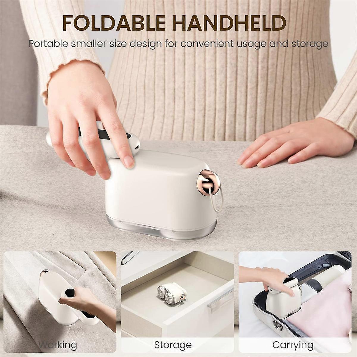 Rechargeable Fabric Lint Shaver, Fuzz Remover for Clothes, Sofas & Toys