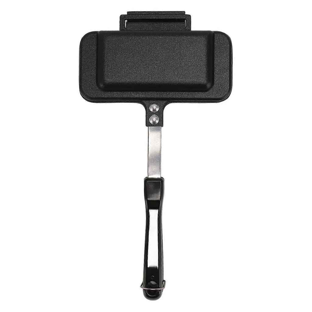 Stovetop Waffle Pan - Portable Nonstick Aluminum Waffle Maker for Family Breakfast (Type A)
