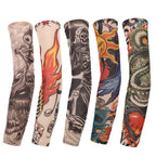 5Pcs Arm Cuffs Tattoo Cover Sleeves Protective Fake Tattoo Look