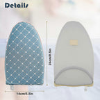 Handheld Ironing Glove Heat Resistant Steamer Mitt with Finger Loop for Ironing