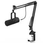 RGB Dynamic Gaming Microphone XLR/USB Interface for PC Streaming Podcast Recording Style 2