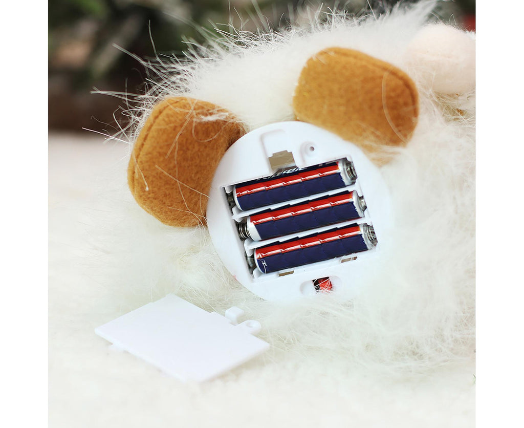 Luminous Faceless Xmas Doll-White